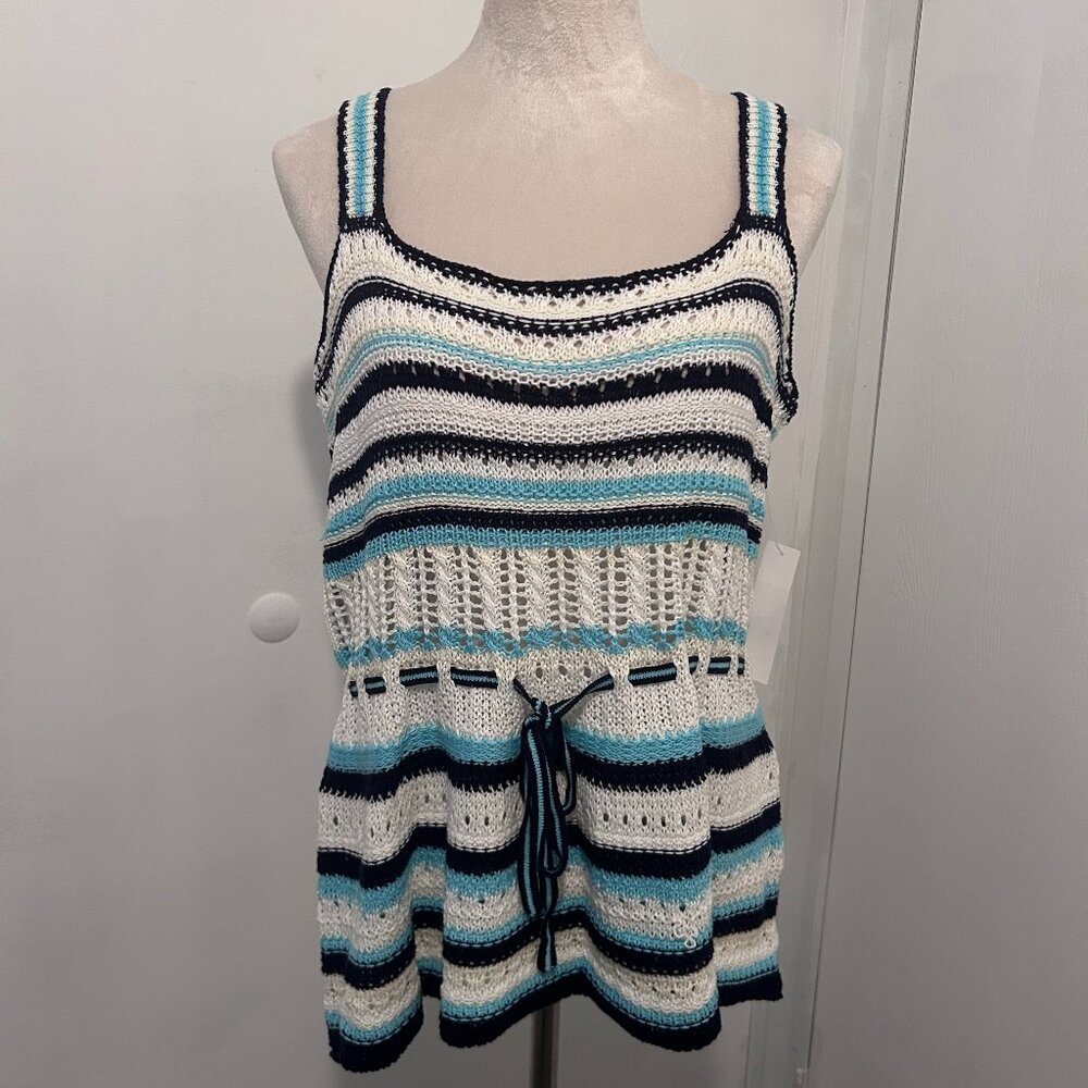 Venus Sweater Knot Tank Top